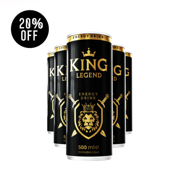 PACK 24 KING LEGEND 500 ML